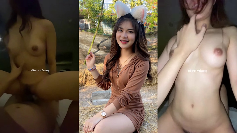 คลิปหลุด สาวสวยดัดฟัน โดนผัวเย็ดสด ขึ้นให้อย่างเสียว นมเด้งไม่หยุด นมใหญ่ชิบหาย ครางไม่หยุด โดนตอกสดๆๆ ท่าหันหลัง